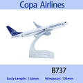 High Quality 15.6cm Brazil Air GOL Airlines Alloy 10 Styles Boeing B737 Airways Airplane Model 1/246 Scale Metal Planes