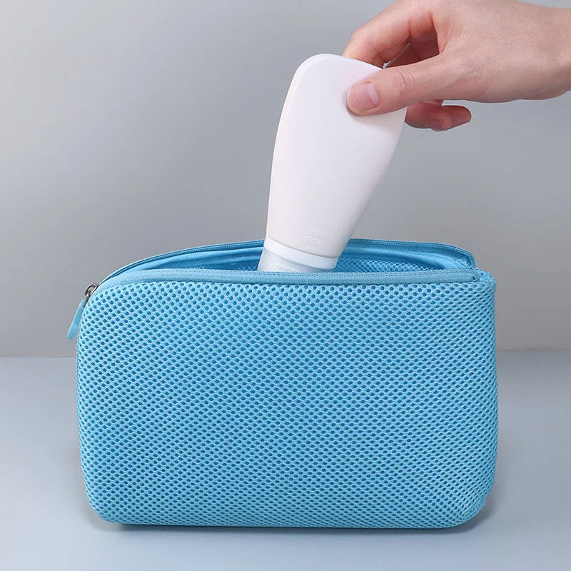 Portable Silicone Travel Bottle Cosmetic Storage Refillable Lotion Bottle Leakproof Shampoo Container Squeeze Tube Empty Bottle