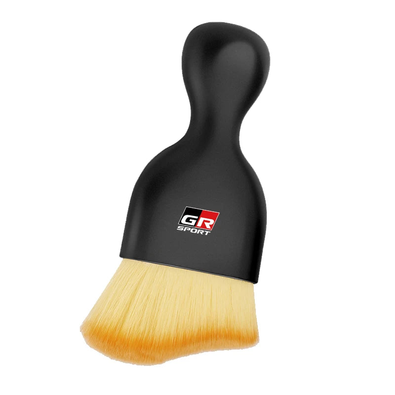 Car Cleaning Soft Brush Microfiber Towel Dust Removal Tool For Toyota GR 86 CHR Prado Alphard Yaris Prius Camry Crown RAV4 Supra
