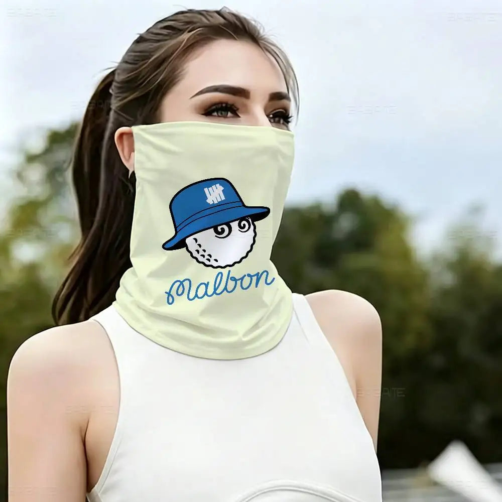 Fashion G-Golf Brand M-Malbon Warm windproof multifunctional face mask breathable neck gaiter for outdoor travel and adventures