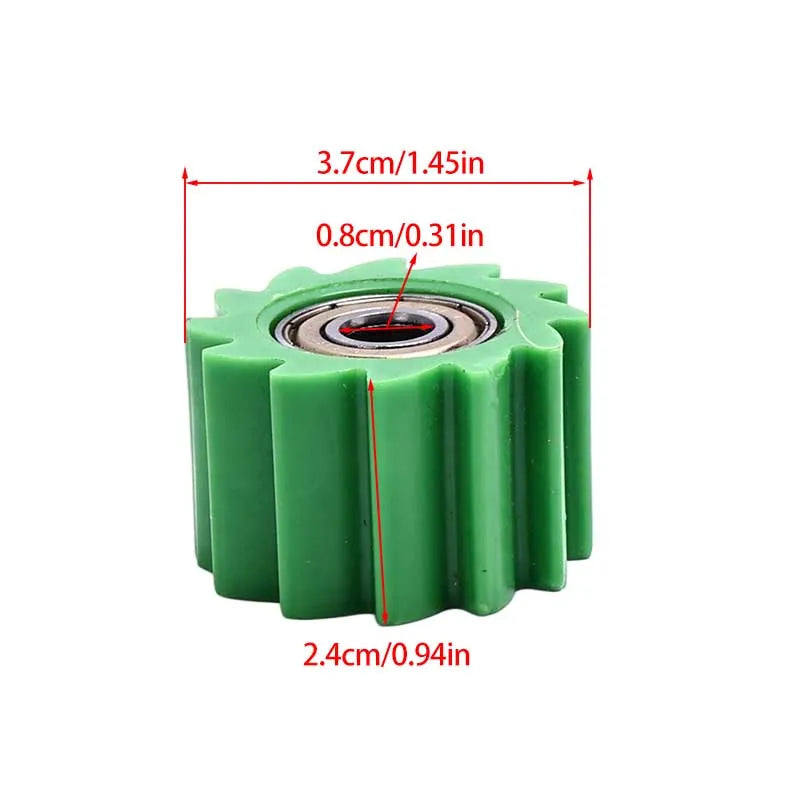 8MM Drive Chain Roller Pulley Wheel Slider Tensioner Wheel Guide For Enduro Motorcycle Motocross ATV CRF CR XRPIT Dirt Bike