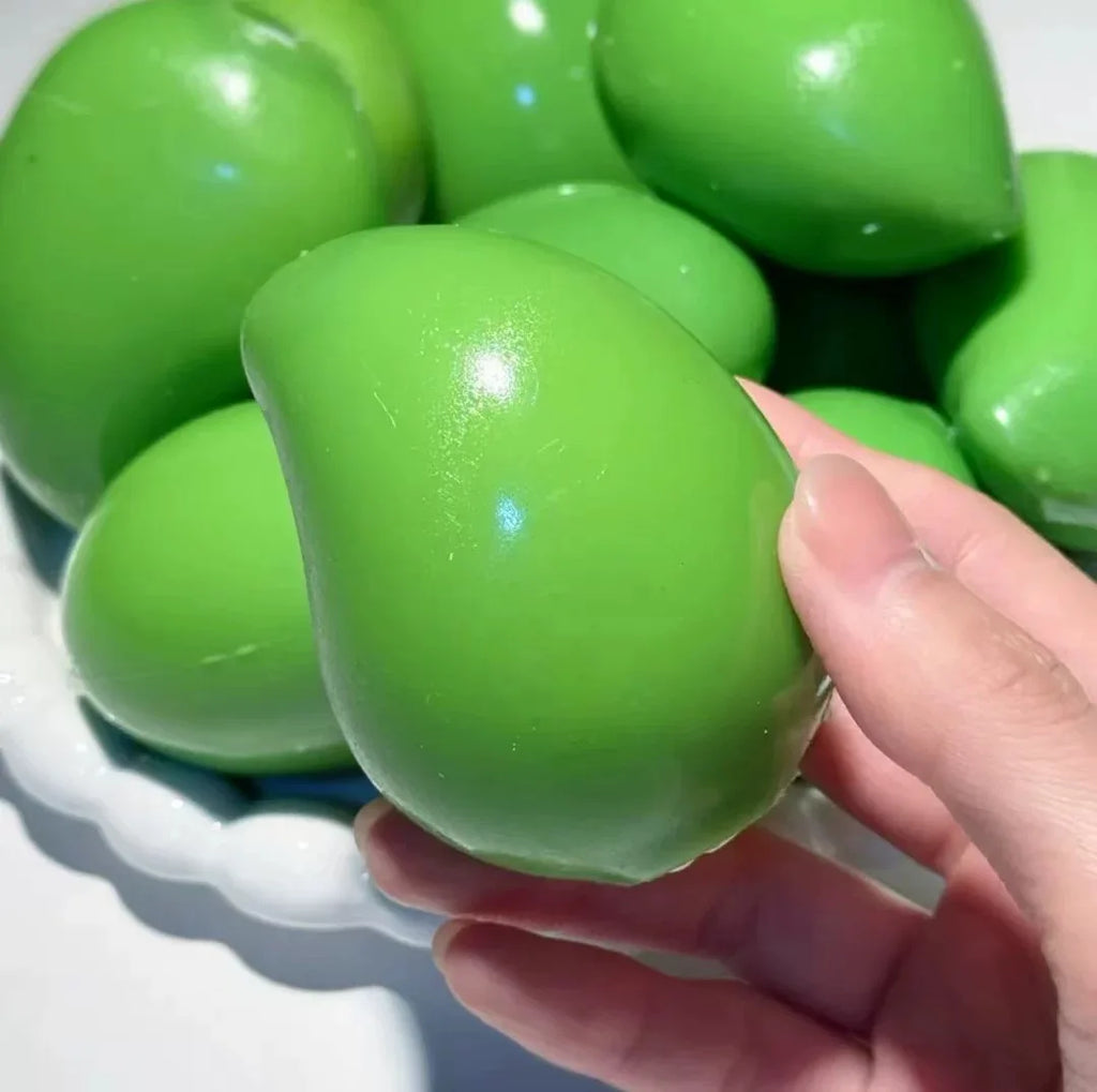 Handmade Crunchy Squishy Onion Stress Ball Squeeze Toy Squishy Fidget Ball ASMR Sensory Stress Relief Toy Relieve stress