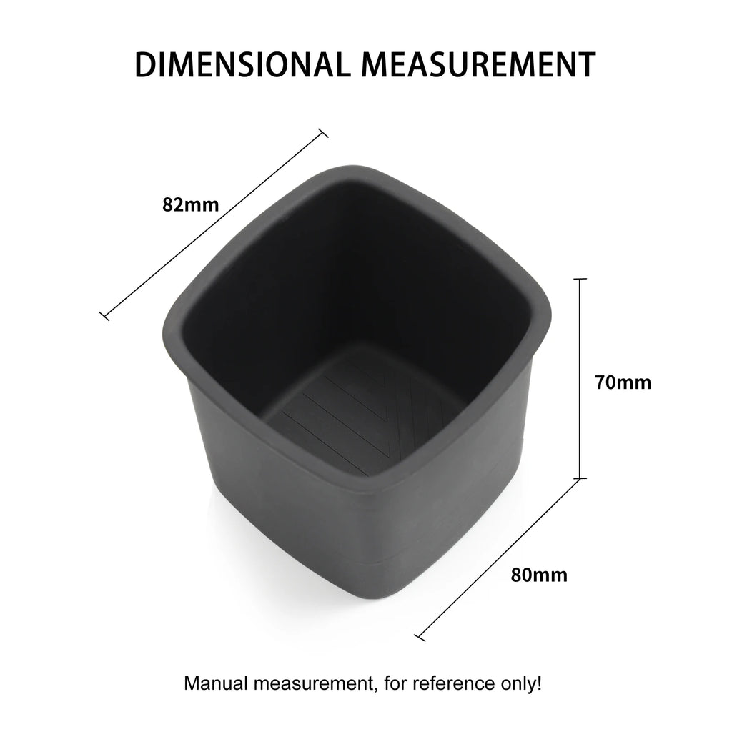 Right Drive for Suzuki Swift 2016 - 2024 Water Cup Holder Storage Box Shock-Absorbing Tray  Car Interior Accessories Black