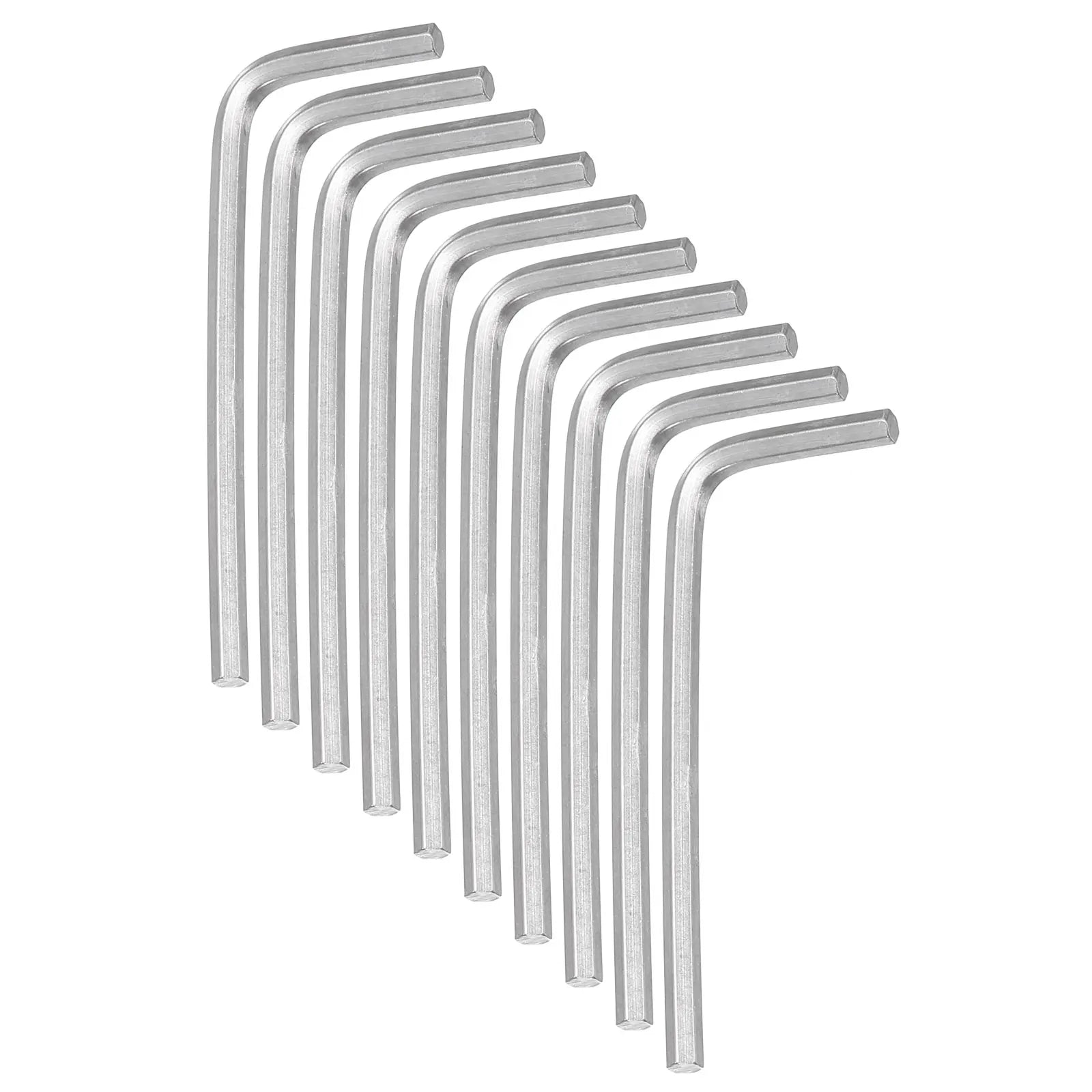 2/5/10pcs 1.5mm-6mm Hex Key Wrench L-Shape Hexagon Metric Wrench Stainless Steel for Home DIY Bike Motorcycle Repair Hand Tool
