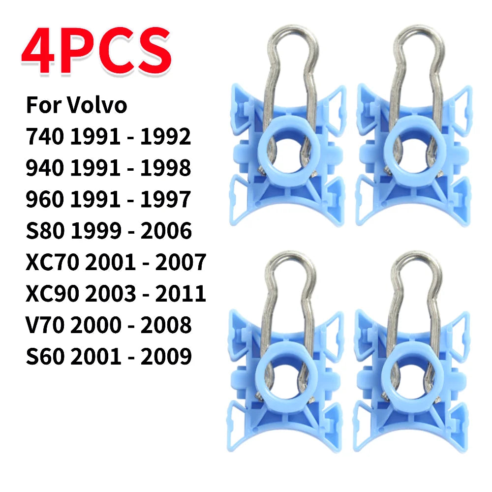 4-20PCS Plastic Window Regulator Guide Slider Clips Sliding Blocks for Volvo 740 940 960 S80 XC70 XC90 V70 S60 Car Accessories