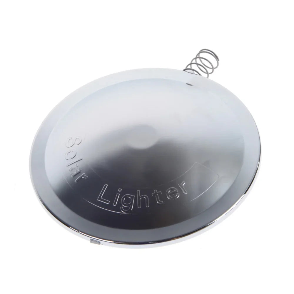 1PC Outdoor Solar Lighter Camping Survival Fire Lens Sunlight Focus Cigarette Lighter Waterproof Windproof Survival Hiking Tool