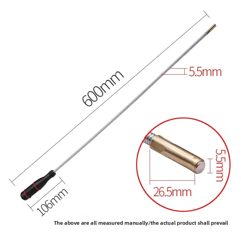 Bendable Magnetic Retrieval Tool Flexible Suction Grabber for Fallen Objects in Drains Pipes Car Repair Workshop