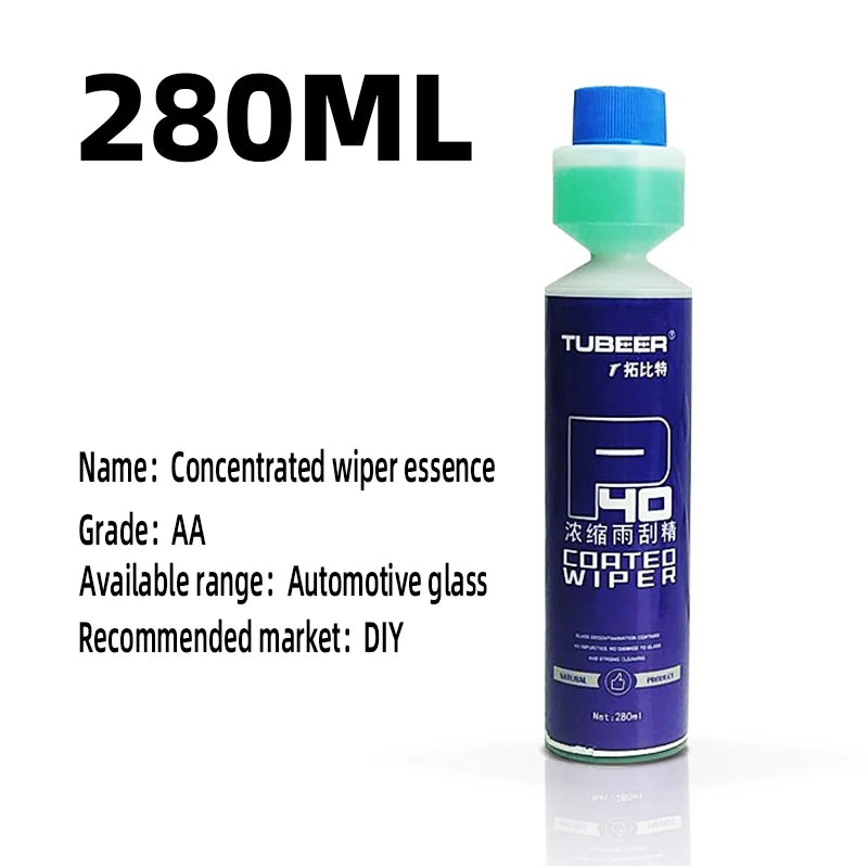 Car Concentrat Wiper Cleaning Agent Decontamination Antifreeze Wiper Essence Glass Degreaser Universal Rainproof Anti-fog Agent