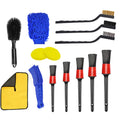 Detailing Brush Set Drill Brushes For Car Tire Rim Cleaning Detail Brush Set For Auto Interior Exterior Cleaning Car Dry Wash