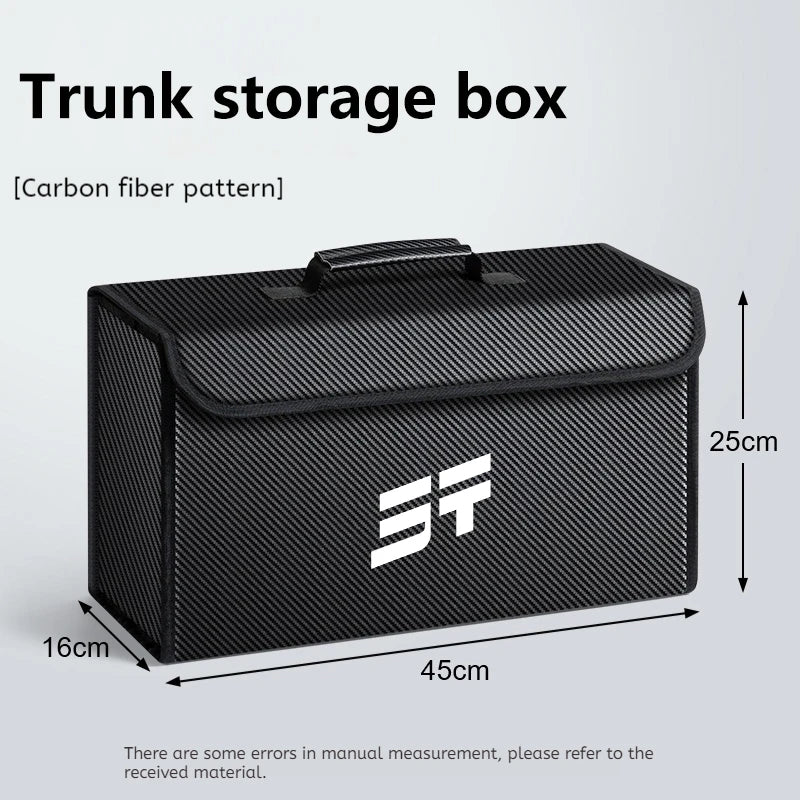 For Jetour ST T2 T3 X70 X70SM X95 DASHING 2025 2026 Car Trunk Storage Box Organizer Foldable Stowing Tidying Bag Car Accessories