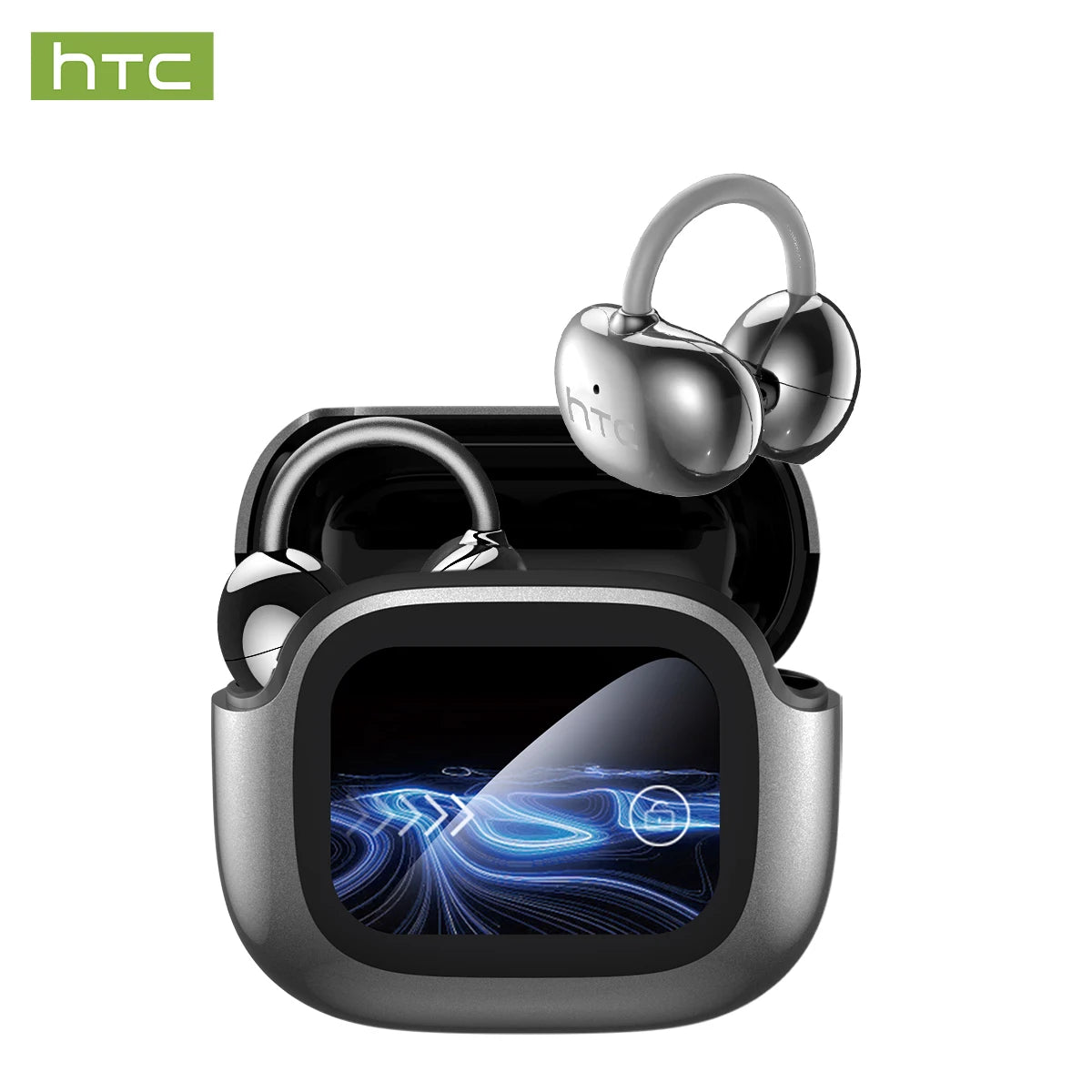 Bluetooth Wireless Headset HTC NE32 TWS Bluetooth 6.0 HiFi Sound IPX5 Waterproof Wireless Earbuds Headphones Type C Choice