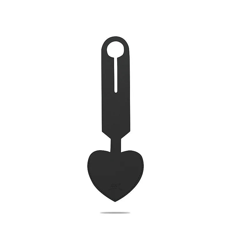 Creative Heart Shaped Leather Luggage Tag Write On Boarding Pass ID Tag Travel Gift