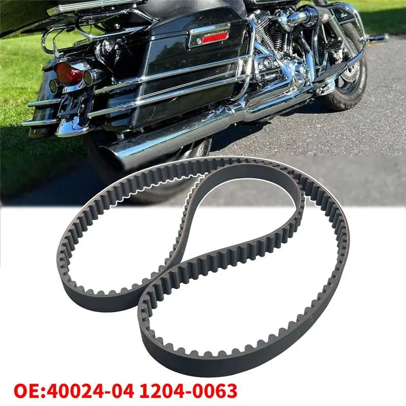 NEW-Motorcycle 139T 1-1/8Inch Rear Drive Belt For Electra Glide FLHT Ultra FLTR Road Glide FLHR 04-06 40024-04 1204-0063