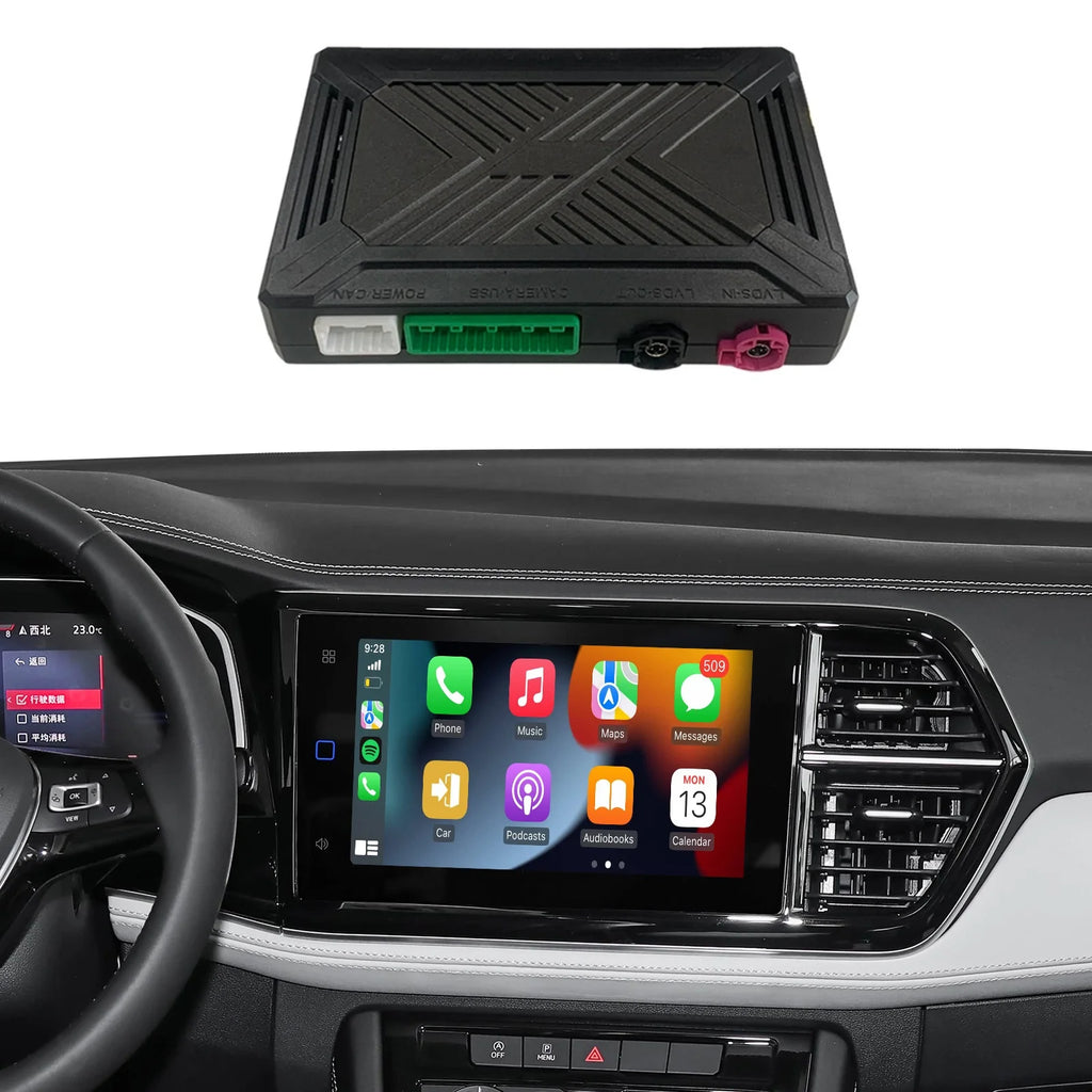 Apple CarPlay & Android Auto for JETTA VS7 2022-2026, JETTA VS5 2024, Fit OEM 153C Unit, Perserve All OEM Functions, Plug&Play