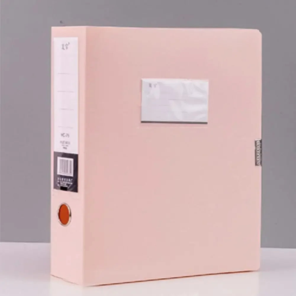 A4 File Folder Test Paper Bag Data Storage Bag Student Folder School Office Supplies Stationery Document File Box Desk Organizer