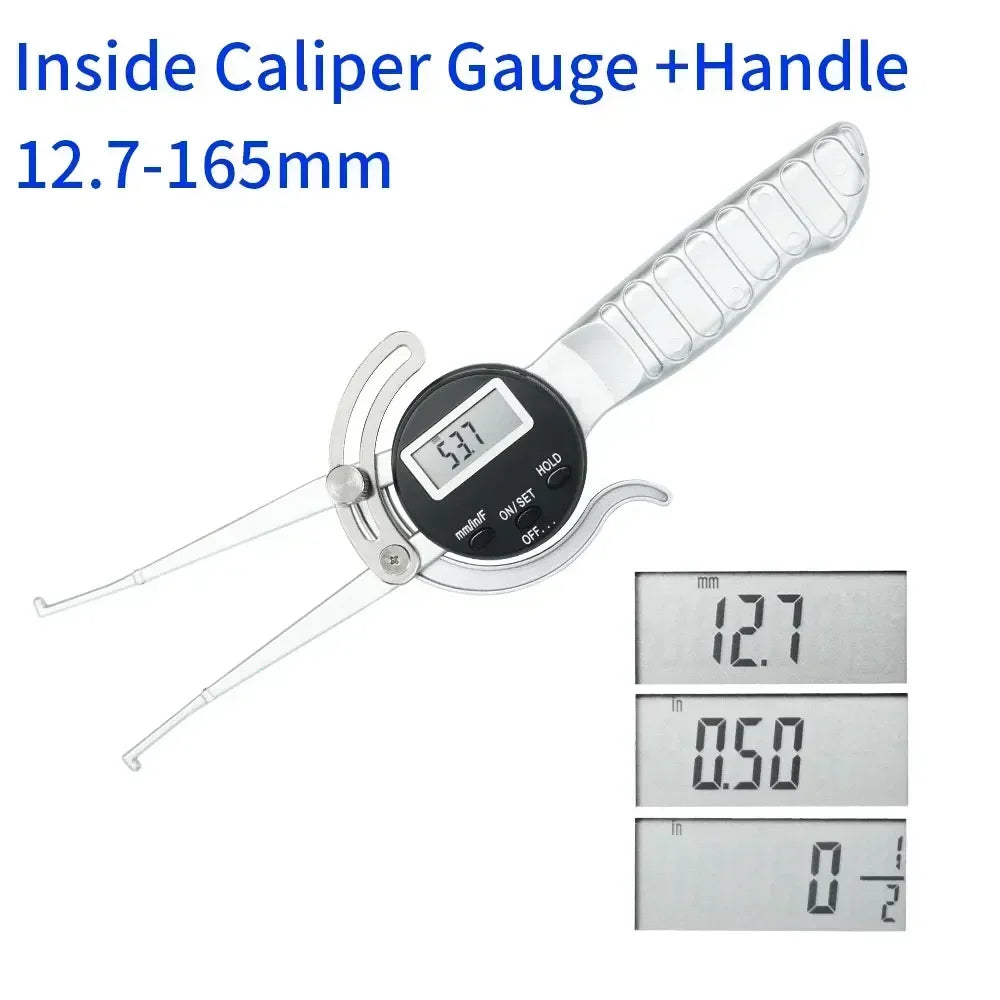 SHANHR Digital Inside Outside Caliper Gauge Fraction/mm/in Inside Digital Caliper Gauge For Woodworking