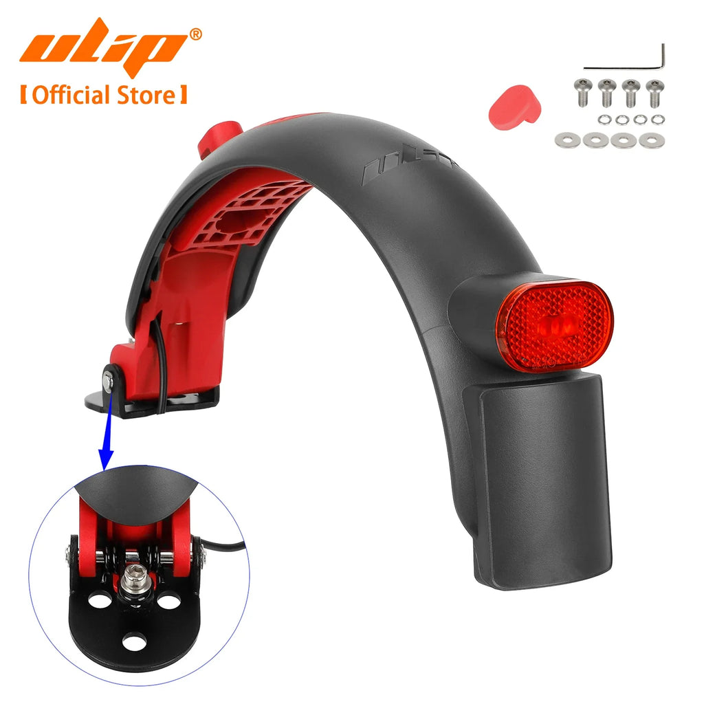 ULIP Metal Rear Fender for Xiaomi M365 Pro Pro2 1S Lite Mi 3 Electric Scooter Rear Wheel Protect Mudguard Skateboard Accessories
