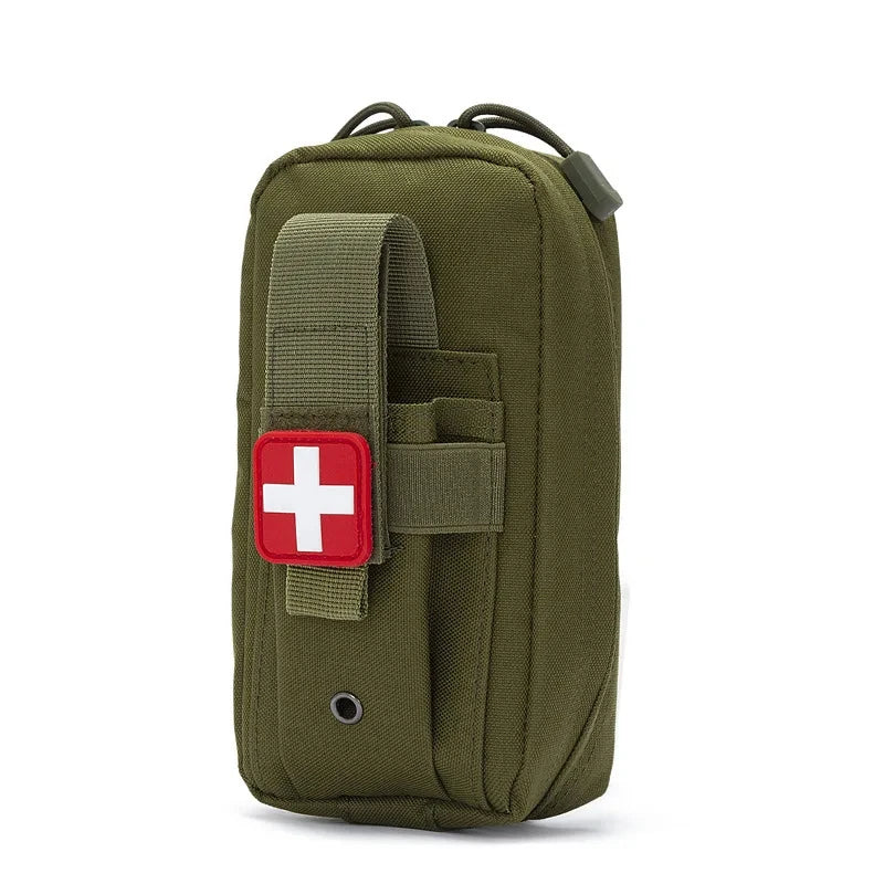 First Aid Kit Tourniquet Medical Rescue EDC Pouch Gauze Scissors Molle Survival Tool For  Camping Hiking