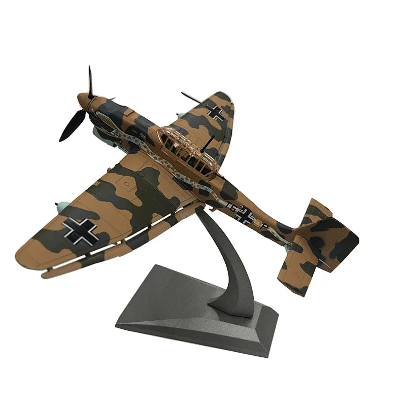 JASON TUTU 1/72 Scale U.S. Navy F4U pirate carrier-based land-based fighter alloy military aircraft model finished product
