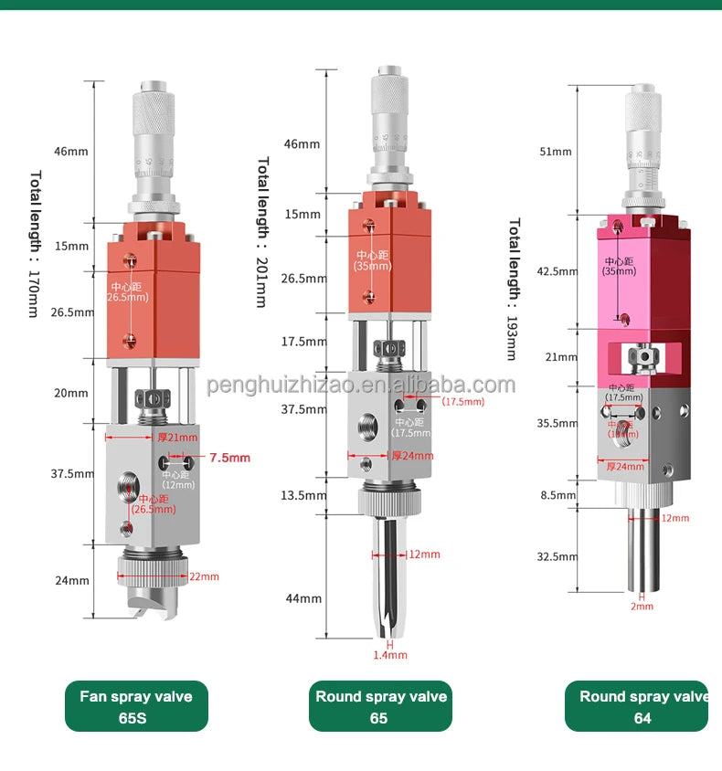 1L Glue Applicator High Frequency Three-Proof Paint Spray Valve Pneumatic Glue Spray Alcohol Ink Spray Paint Dispenser