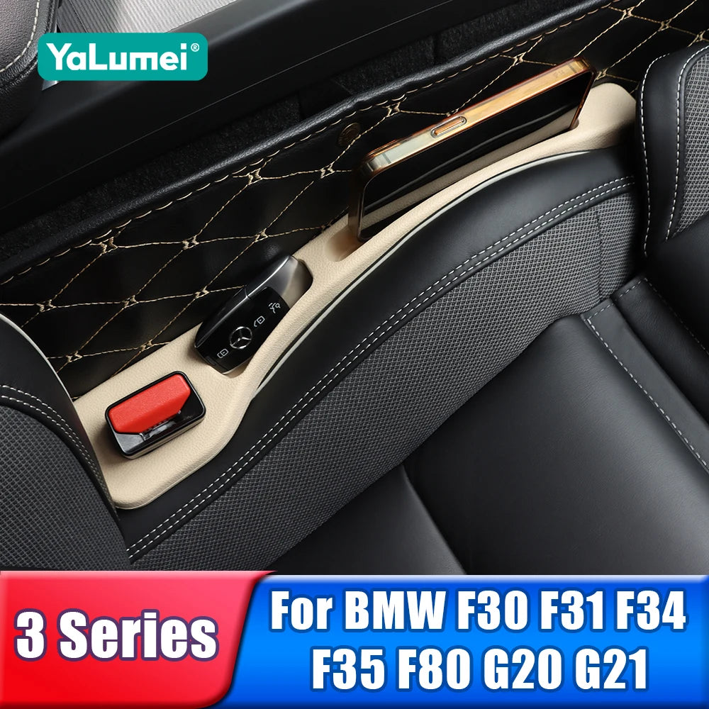 Car Seat Gap Filler Crevice Storage Strip For BMW 3 Series F30 F31 F34 F35 F80 G20 G21 318i 320i 325i 328i 330i 335i Accessories