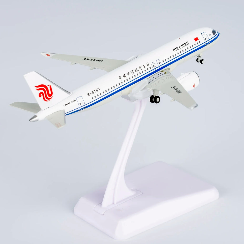 CCA024 Alloy Collectible Plane Gift NG Model 1:400 Air China "StarAlliance" COMAC C919 Diecast Aircraft Jet Model B-919X & Stand