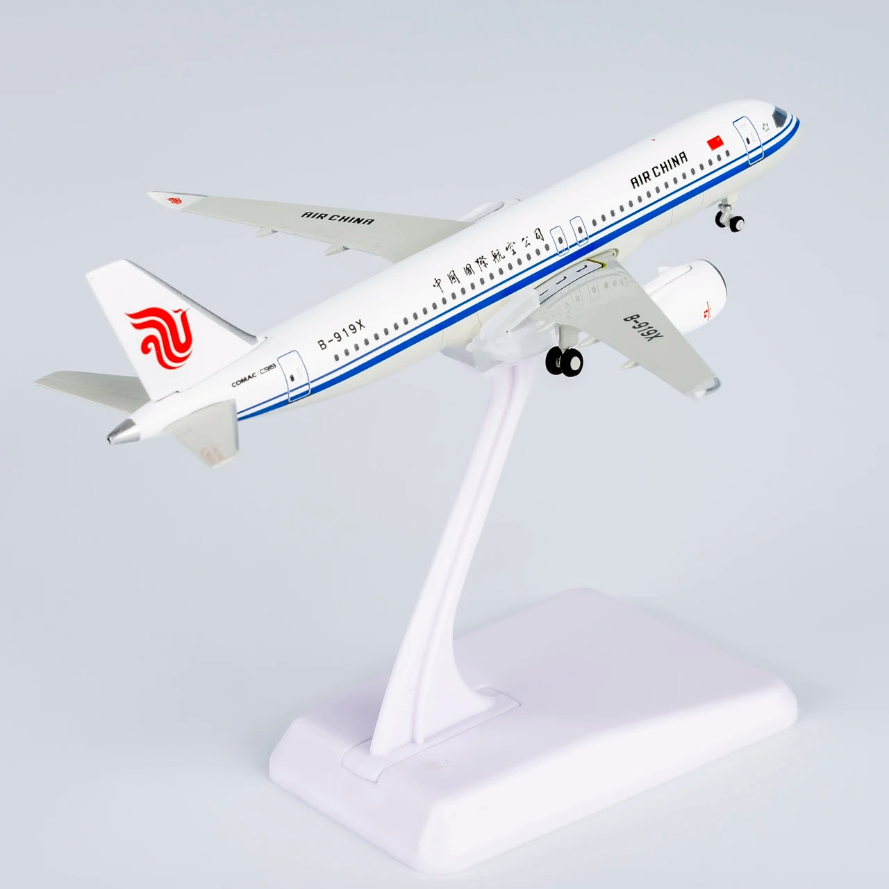 CCA024 Alloy Collectible Plane Gift NG Model 1:400 Air China "StarAlliance" COMAC C919 Diecast Aircraft Jet Model B-919X & Stand