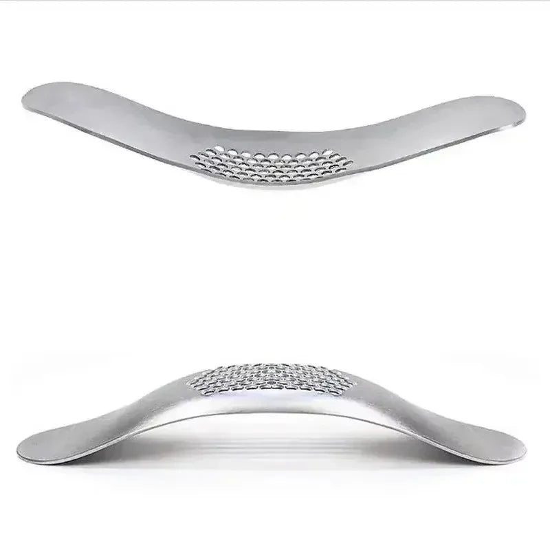 Stainless Steel GarlicPress Crusher Manual Garlic Mincer Chopping Garlics Tool Fruit Vegetable Tools Kitchen Accessories Gadget