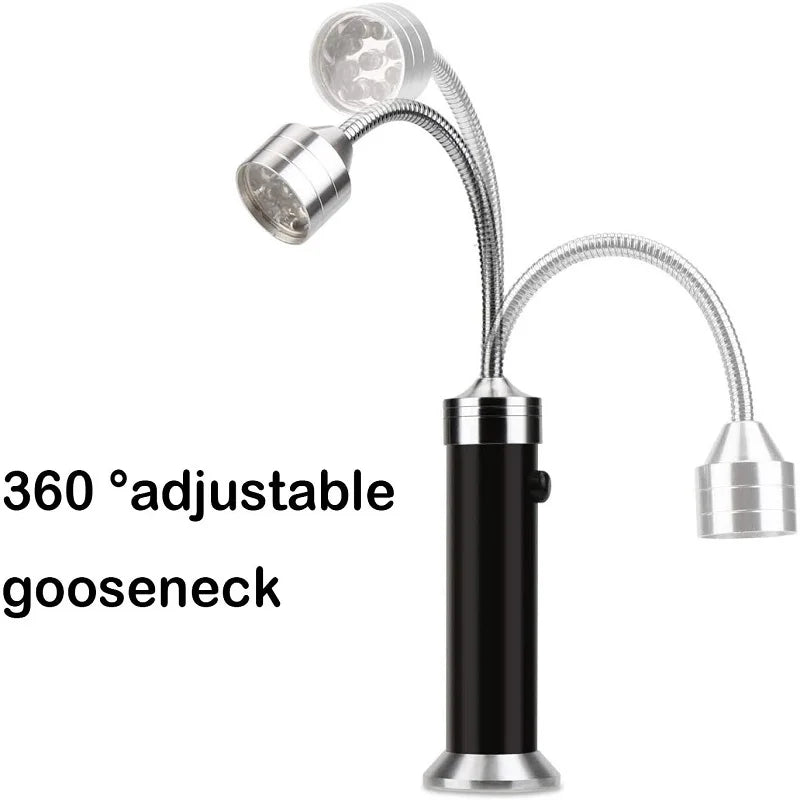 Lamps Bbq Bright Magnetic Barbecue Led Light Heat Resistant Barbeque Grill Light Lamp Flexible Adjustable 360 Degrees Outdoor