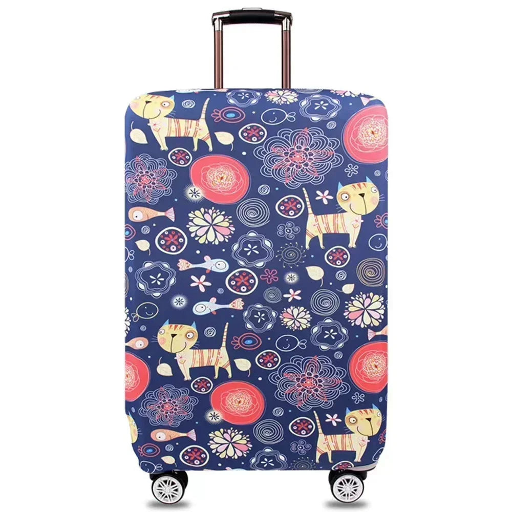 Luggage Cover Stretch Fabric Suitcase Protector Baggage Dust Case Cover Suitable for18-32 Inch Suitcase Case Travel \[p';[[l