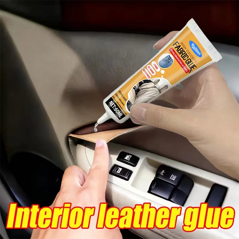 60Ml Car Interior Sealing Glue,Body Plastic Repair Adhesive,Leather Seat Bonding Agent,Super Windproof Strip And Sealant PadGlue