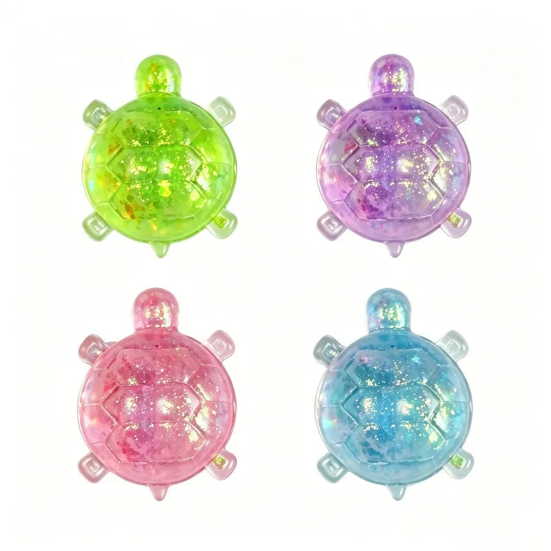 Large Maltose Glitter Turtle Axolotl Diamond Squeeze Stress Relief Toy High-Quality Slow Rebound Squeeze Stress Toy