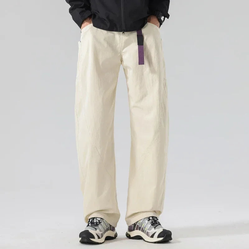 WASSUP CMKPO American machete assault pants women's new wide-leg overalls outdoor hiking waterproof mountaineering pants Casual