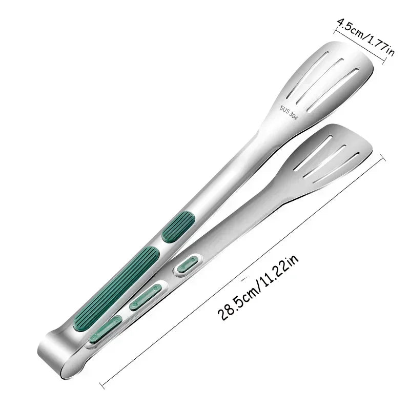 Household Barbecue Kitchen Utensils Use Cookware Bbq Grill Tongs Tools Stainless Lighter Steel Food Catcher Commercial Bread Bar