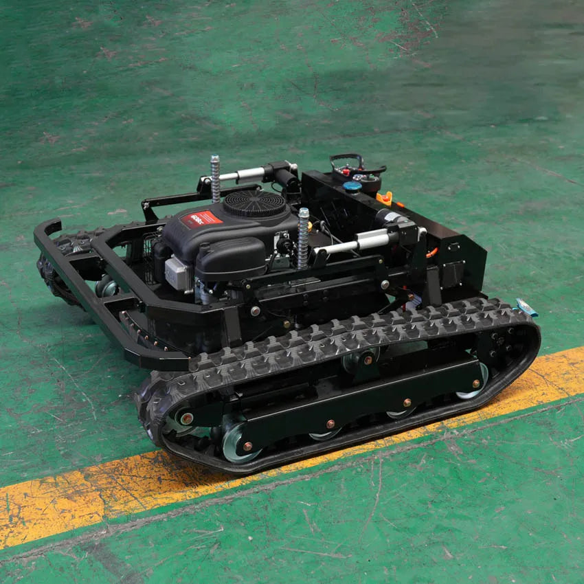 800mm High Efficiency Automatic Lawn Mower with Remote Control for Slope Gardens Easy Home Customized Machine