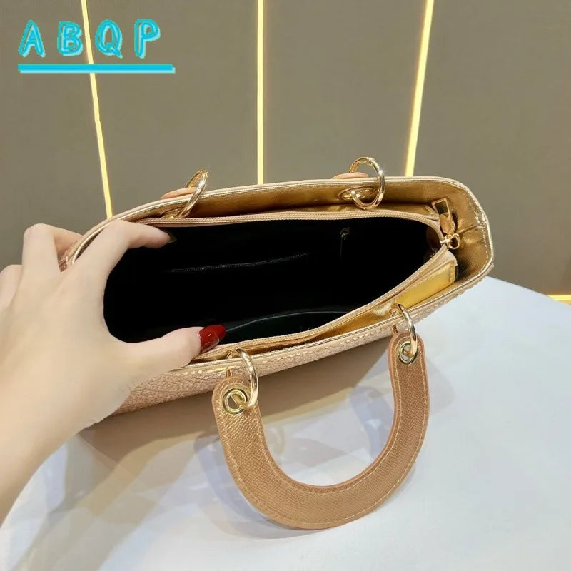 New Evening Handbag Luxurious Diamond Sparkling Dinner Party Women's Handbag Fashion Casual Women's Shoulder Crossbody Bag