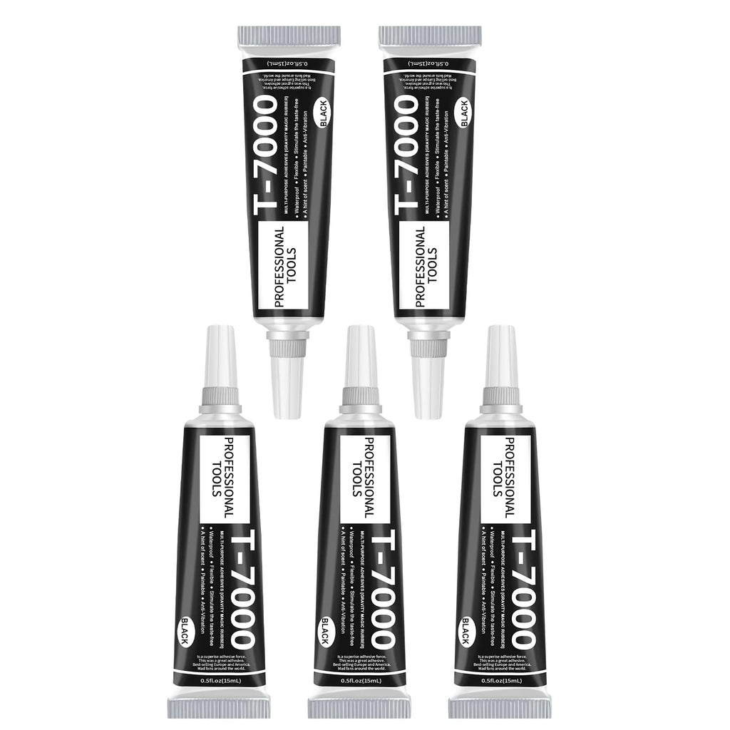 T7000 Black Glue Repair Mobile Screen Glue Waterproof Jewelry Craft Glue Liquid Super Strong Adhesives Multipurpose DIY Glue