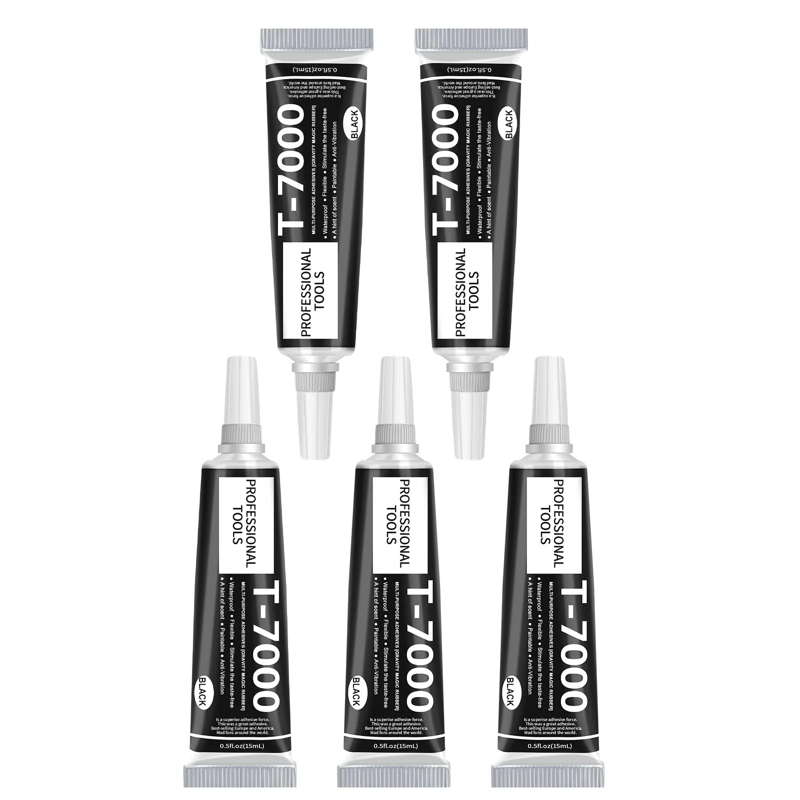 T7000 Black Glue Repair Mobile Screen Glue Waterproof Jewelry Craft Glue Liquid Super Strong Adhesives Multipurpose DIY Glue