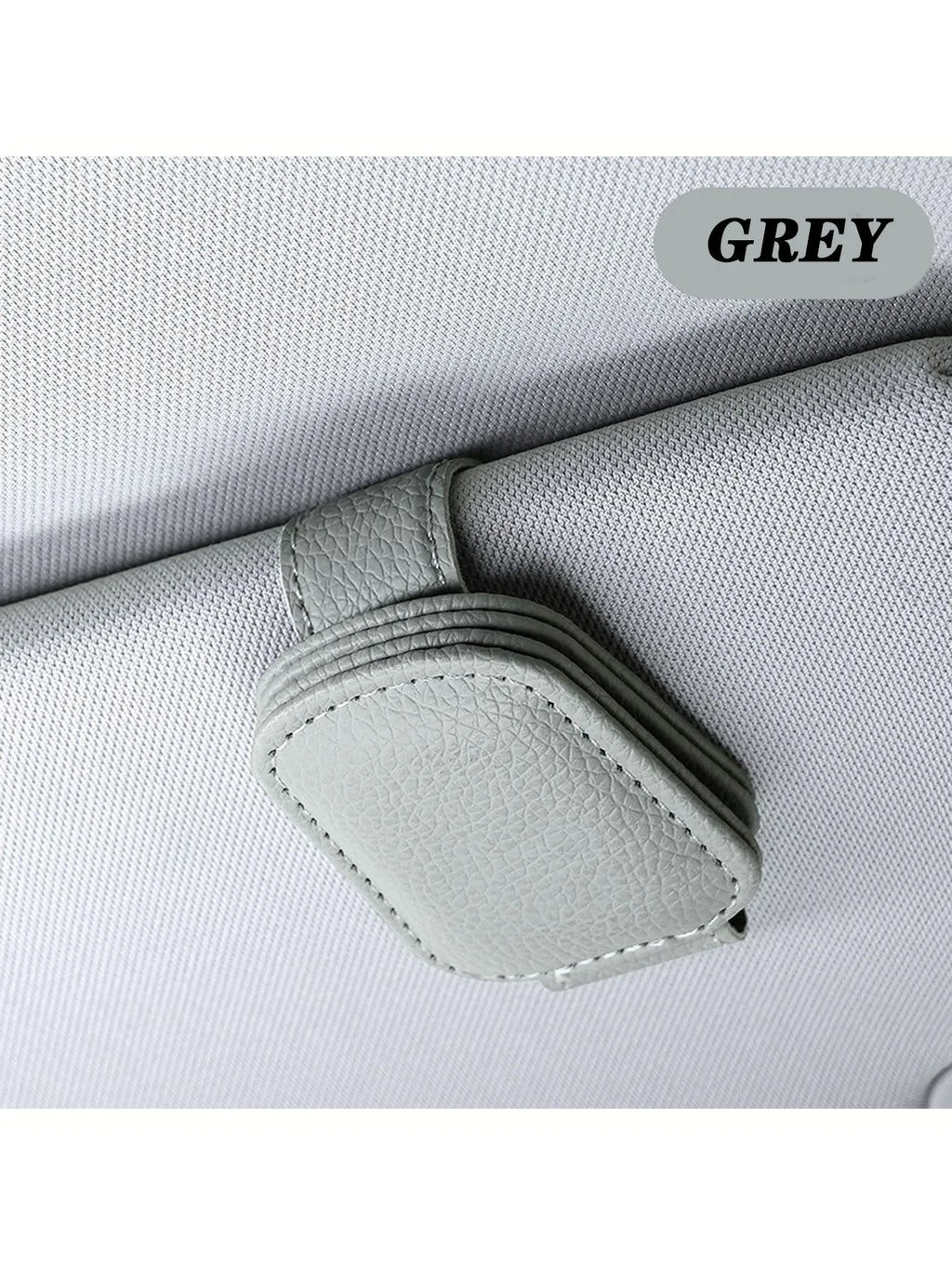 Magnetic Car Sunshade Glasses Clip Multi functional Car Sunglasses Storage Clip Sunglasses Rack Car Interior Decoration Supplies