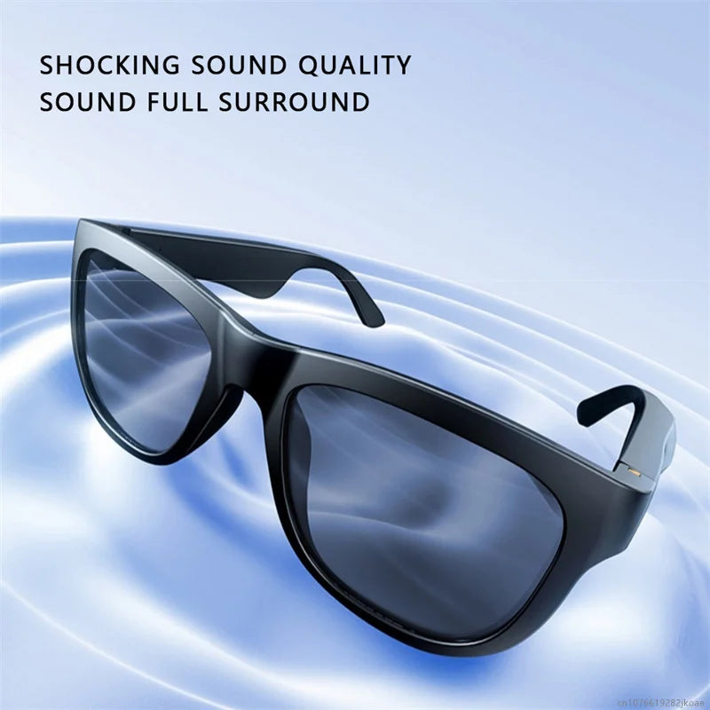 Original OVO-1 Smart Glasses Headphone Wireless Bluetooth Sunglasses Outdoor Sport Earphone HD Mic Calling Headset Long Standby