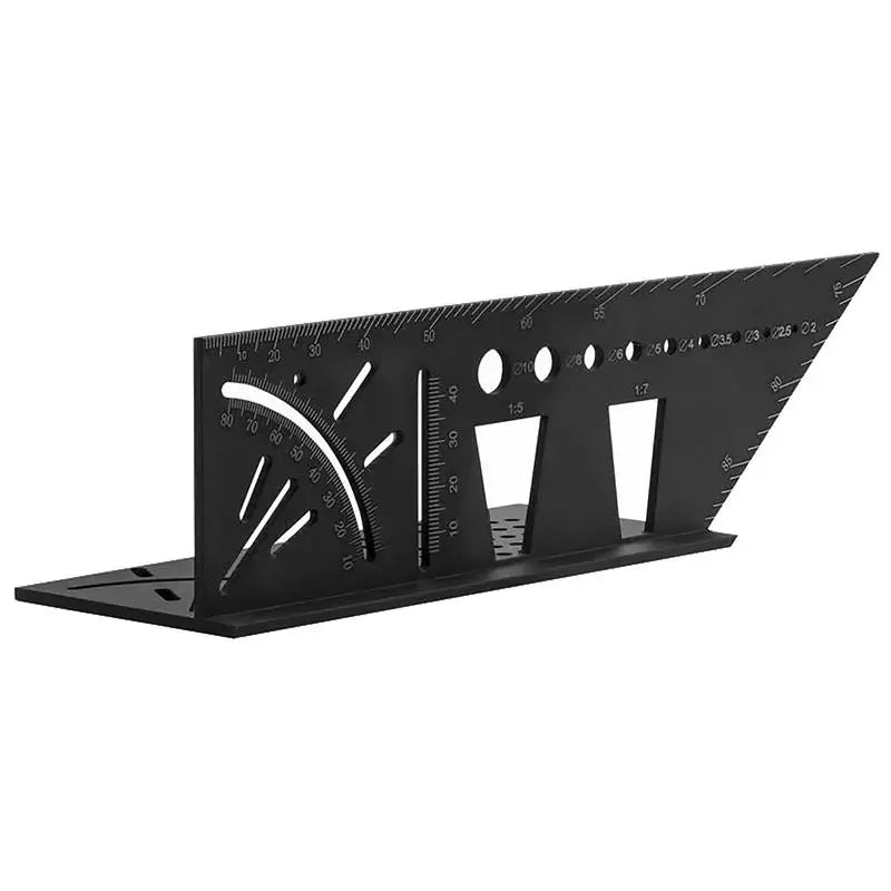Woodworking Angle Ruler Lines Drawing Device 3D Mitre Angle Measuring Measure Tool with Gauge Protractor Locator