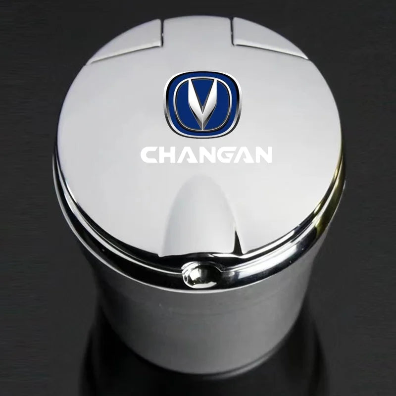 Portable car ashtray with LED light detachable car ashtray for changan CS75 PLUS CS95 CS35 alsvin CS15 CS55 Eado
