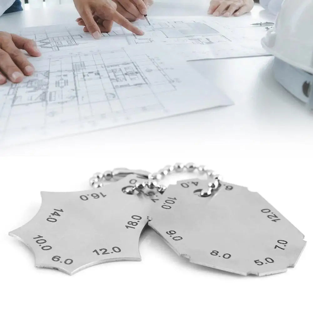 Right Angle Welding Seam Gauge Welding Foot Ruler  Measurement Necessary For Pipe Workers