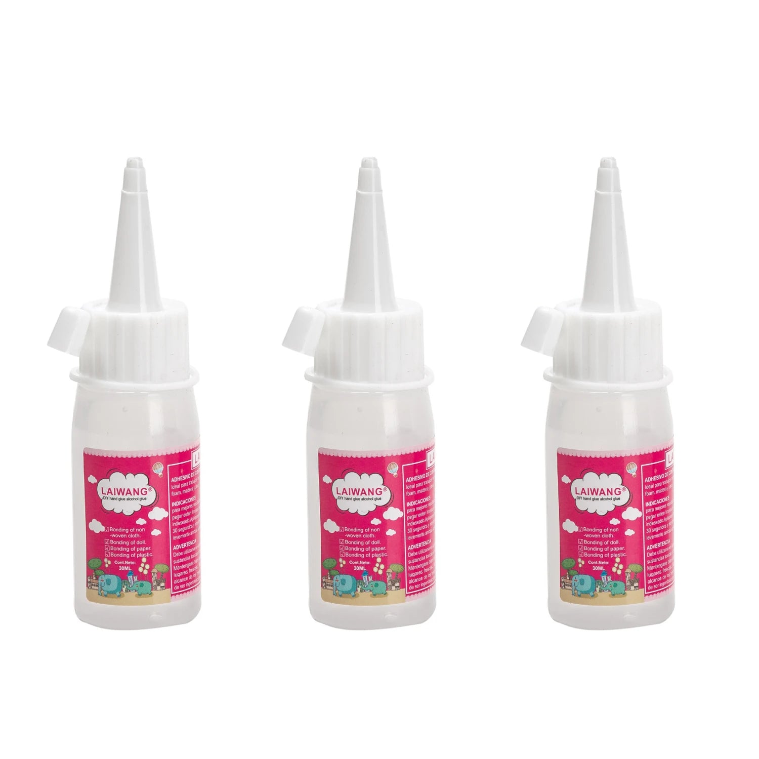 50g Instant Adhesive DIY Handmade Glue Clear Liquid Glue for Paper Plastic Quick-drying