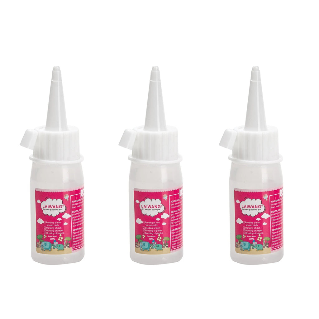 50g Instant Adhesive DIY Handmade Glue Clear Liquid Glue for Paper Plastic Quick-drying