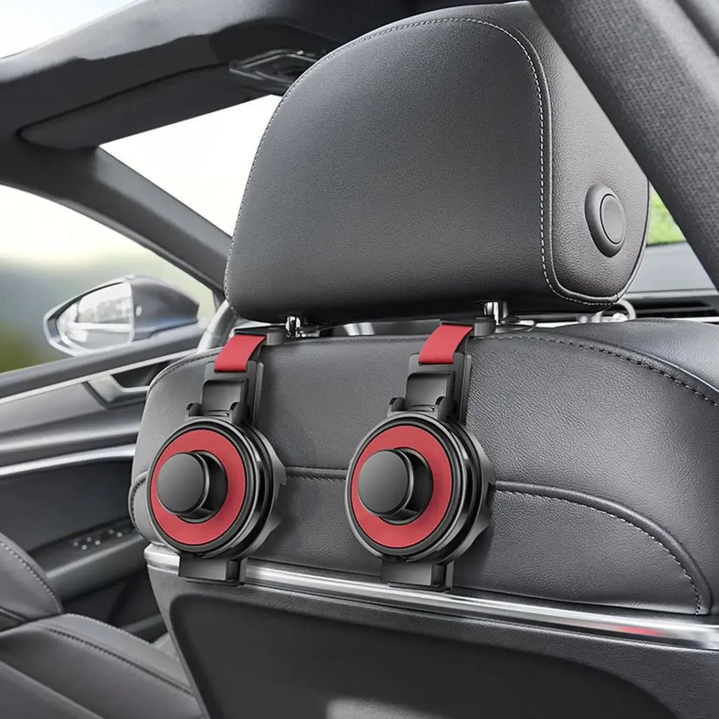3-in-1 Cup Holder Cell Phone Holder Bag Hook for Car Seat Multifunctional Seat Back Organizer Storage Car Headrest Clip Hook