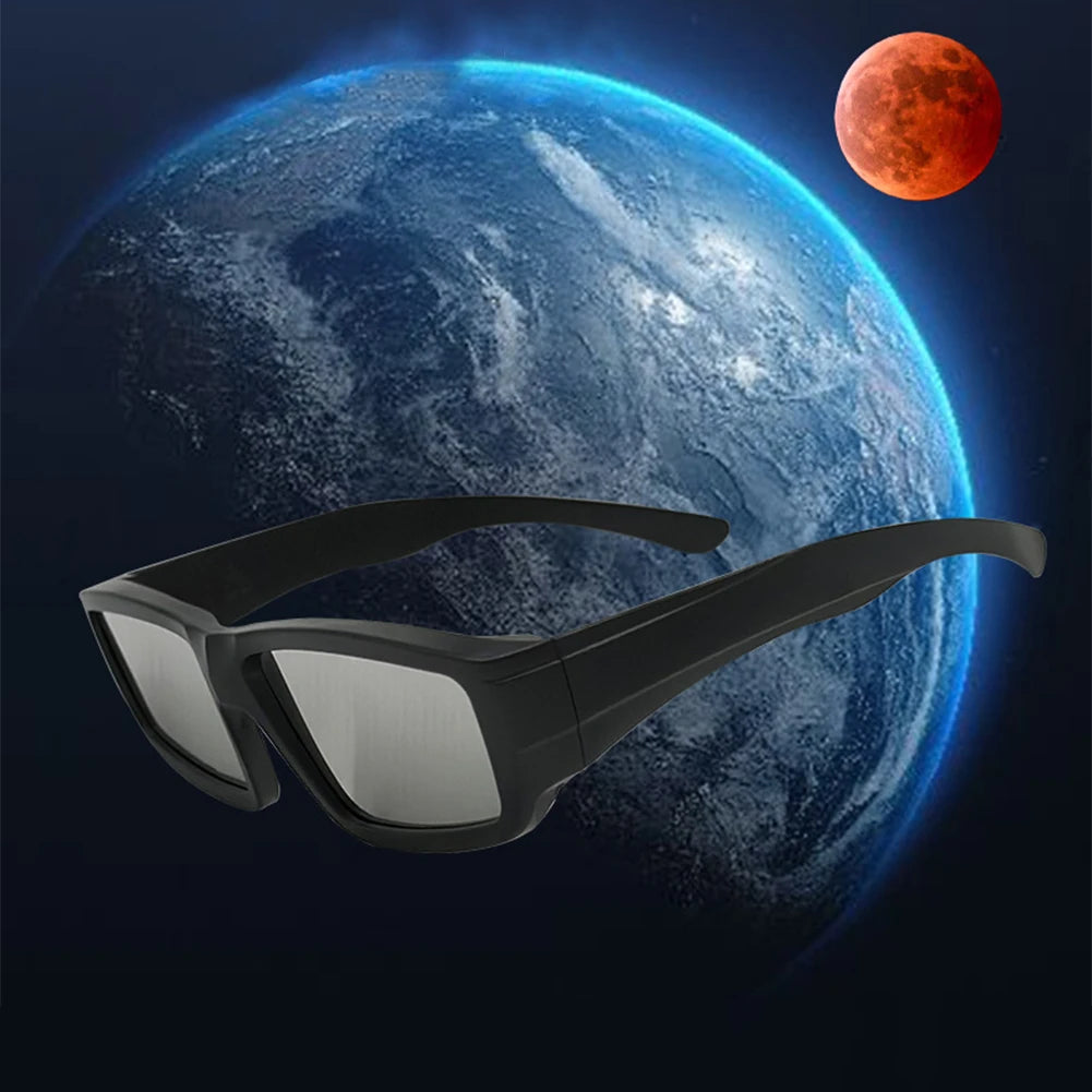 1-10 Pack Safe Shades Plastic Sunglasses Solar Eclipse Observation Glasses Solar Eclipse Viewing Glasses for Direct Sun View