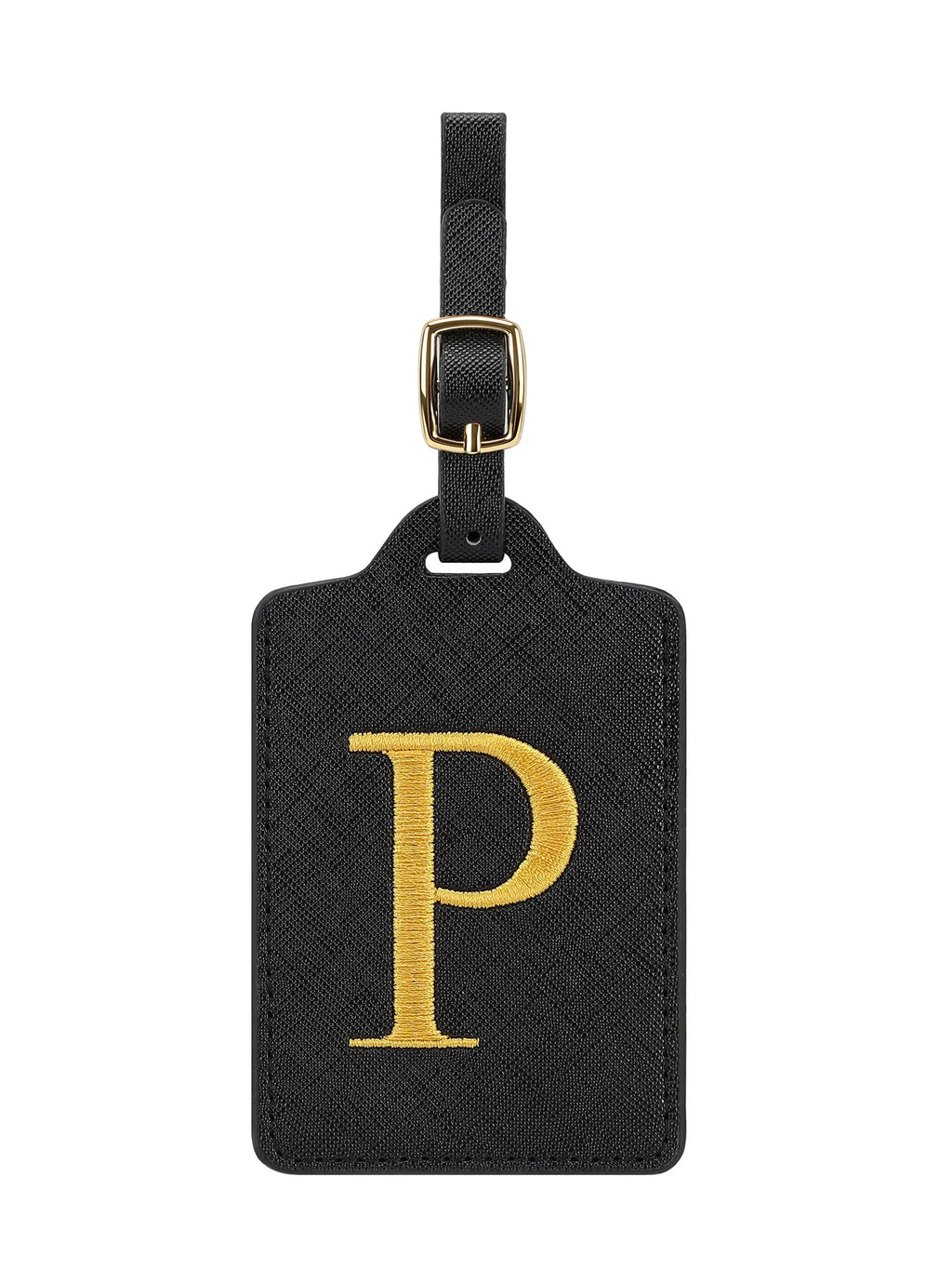 Premium Leather Business Luggage Tag Luggage Address Label Carry-on Luggage Label Name ID and Address Folder Travel Accessories
