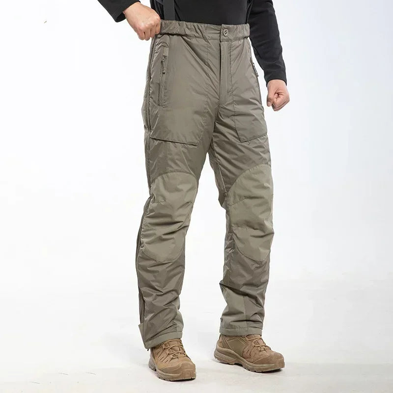 4.0 Tactical Pants,Cargo Pants Men, Winter Thermal Waterproof Windproof Ski Fishing Hunting Men Clothing