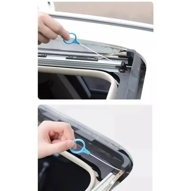 3m/5m Hole Clog Brush Long Hoses Cleaning Tool Drain Pipe Cleaner Car Drain Dredge Cleaning Brush Auto Sunroof Drain